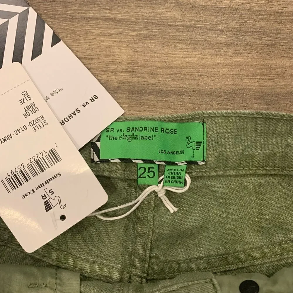 Sandrine Rose Free People NWT Ladies Bermuda Shorts.  Size: 25